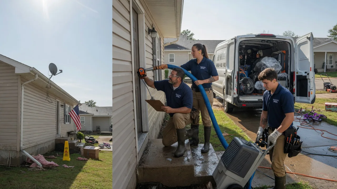 Ceiling Water Damage Restoration in Turney, MO near me